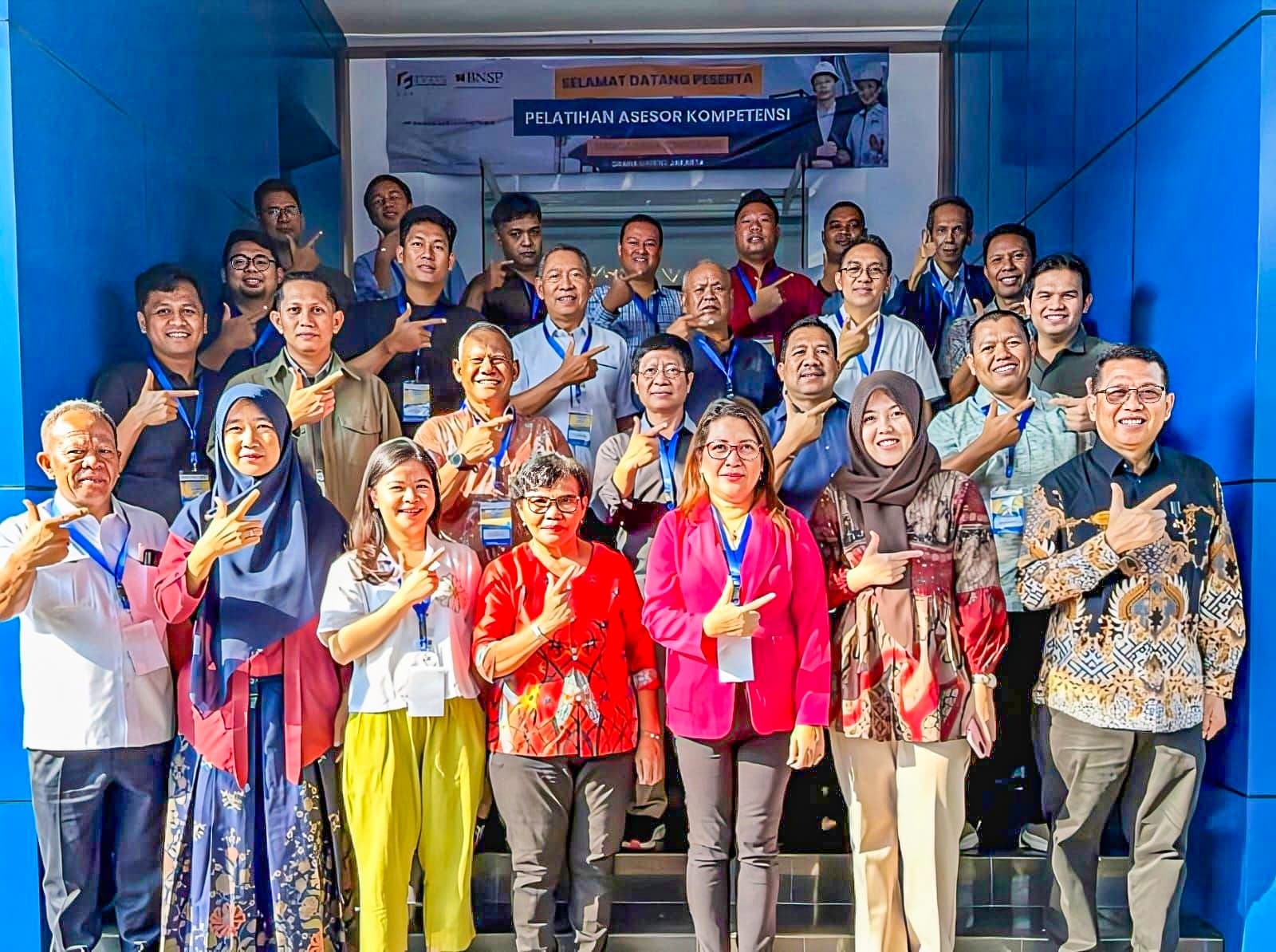 Pelatihan Asesor Kompetensi LSP Gatensi Karya Konstruksi di Graha Gapensi