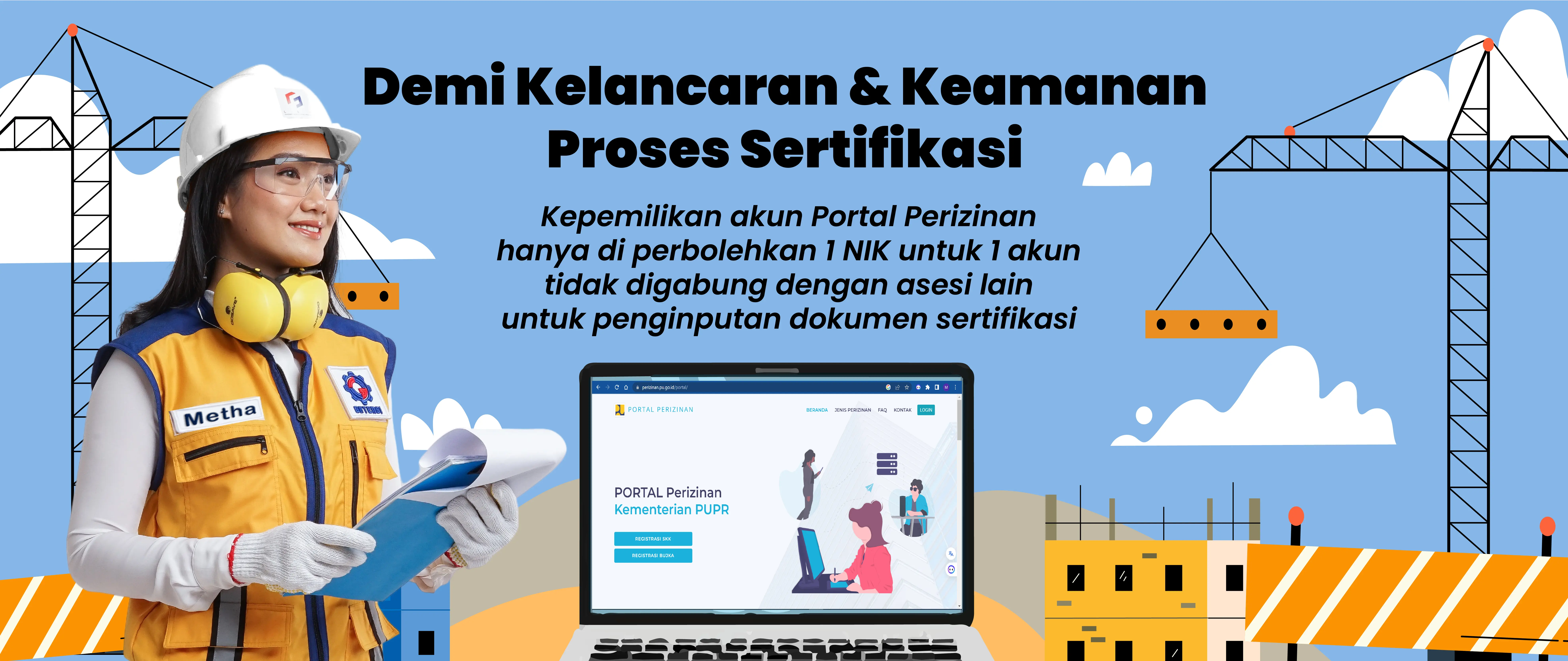 Himbauan Kepemilikan Akun Portal untuk Proses Sertifikasi